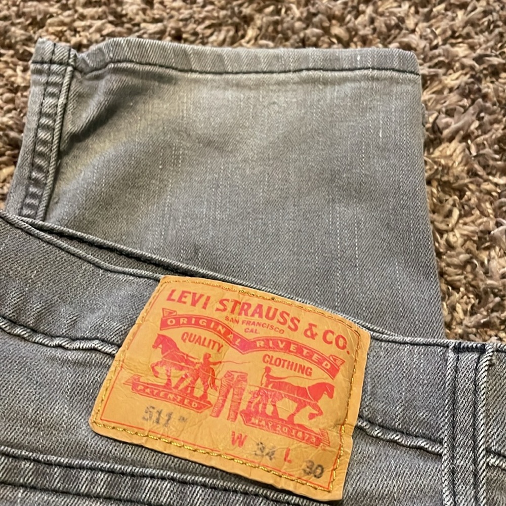 🎉HP🎉 Levi’s 511 Slim Fit Men’s Jeans 34x30 - Picture 4 of 5